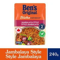 Ben's Original - BISTRO EXPRESS Jambalaya Style Rice Side Dish, 240 Gram