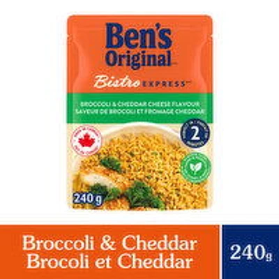 Ben's Original - BISTRO EXPRESS Broccoli & Cheddar Rice Side Dish, 240 Gram