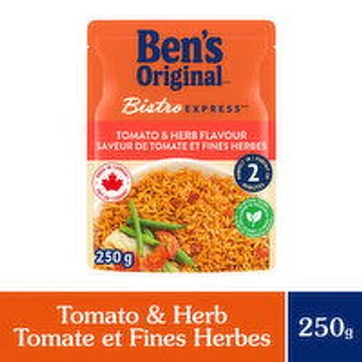 Ben's Original - BISTRO EXPRESS Tomato & Herb Rice Side Dish, 250 Gram