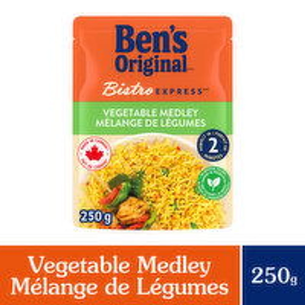 Ben's Original - BISTRO EXPRESS Vegetable Medley Rice Side Dish, 250 Gram