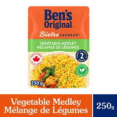 Ben's Original - BISTRO EXPRESS Vegetable Medley Rice Side Dish, 250 Gram