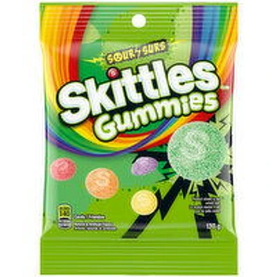 Skittles - Gummies Sour, 130 Gram