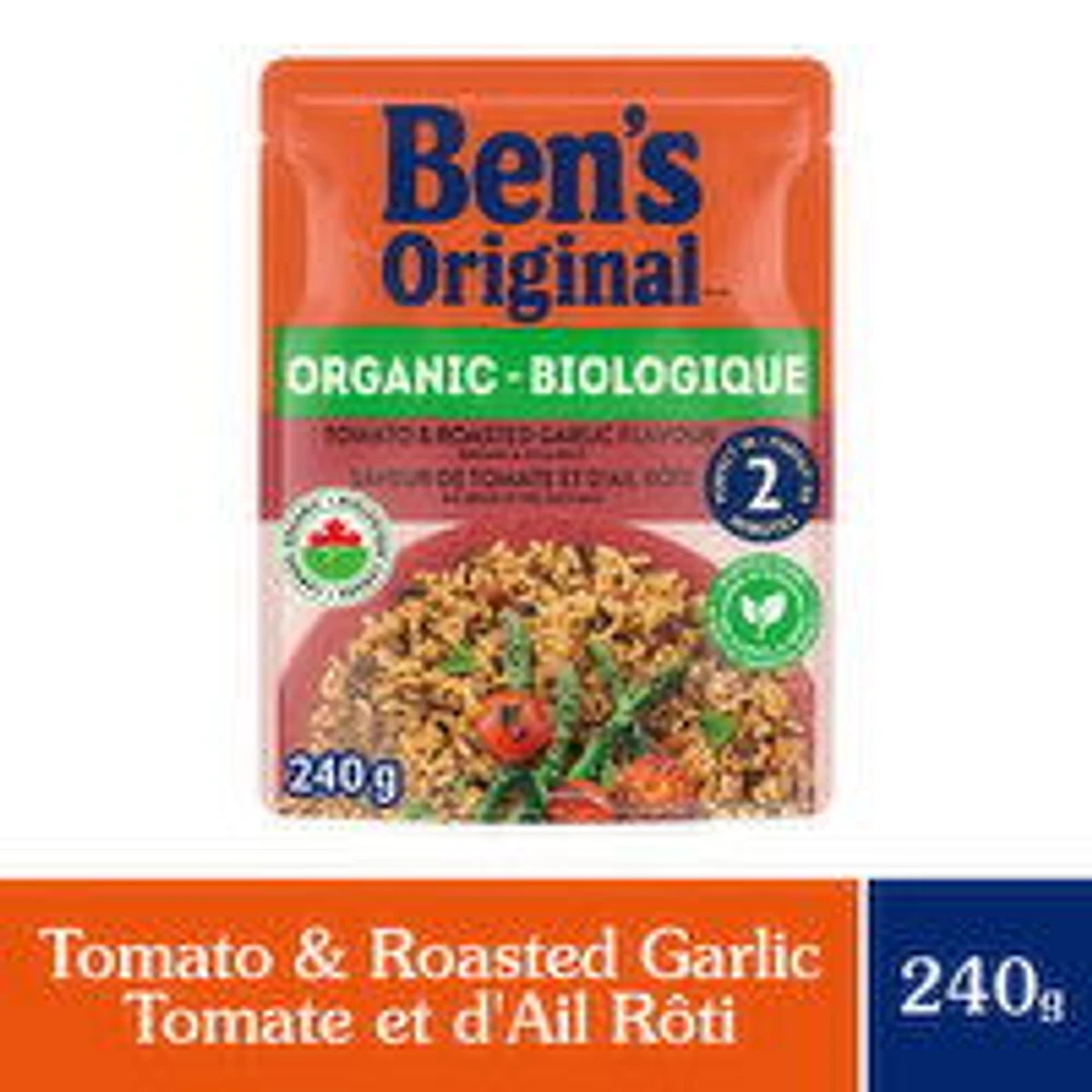 Ben's Original - Organic Tomato & Roasted Garlic Brown Wild Rice, 240 Gram