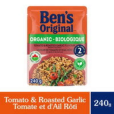 Ben's Original - Organic Tomato & Roasted Garlic Brown Wild Rice, 240 Gram