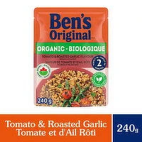 Ben's Original - Organic Tomato & Roasted Garlic Brown Wild Rice, 240 Gram