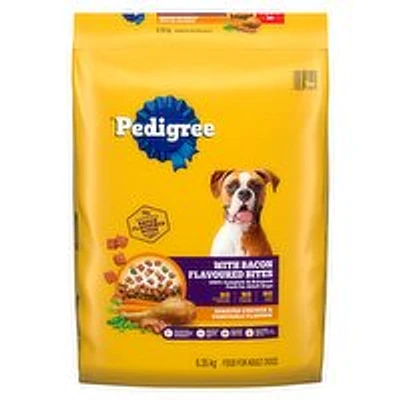 Pedigree - Bacon Flavoured Bites - Roasted Chicken and Vegetable Flavours, 6.35 Kilogram