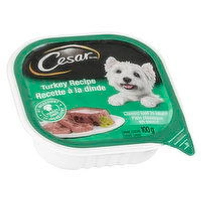 Cesar - Entrees Dog Food with Turkey, 100 Gram