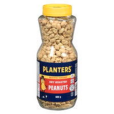 Planters - Dry Roasted Peanuts, 600 Gram