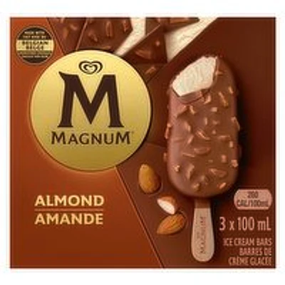 Magnum - Almond Ice Cream Bars, 3 Each