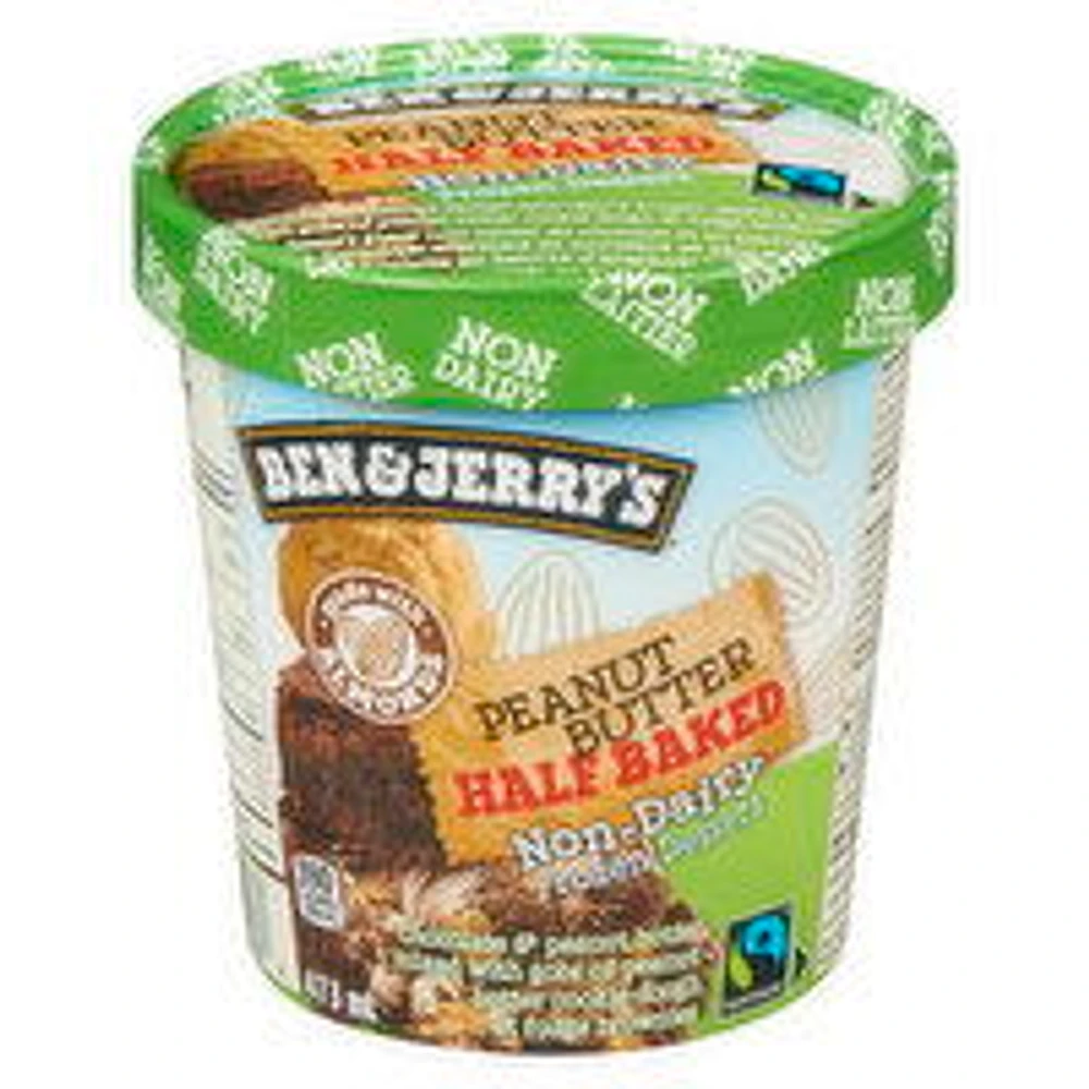 Ben & Jerry's - Peanut Butter Half Baked Non-Dairy, 473 Millilitre