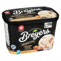Breyer - Creamery Style Caramel Fudge Plus, 1.41 Litre