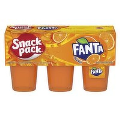 Snack Pack - Juicy Gels Fanta Orange, 6 Each