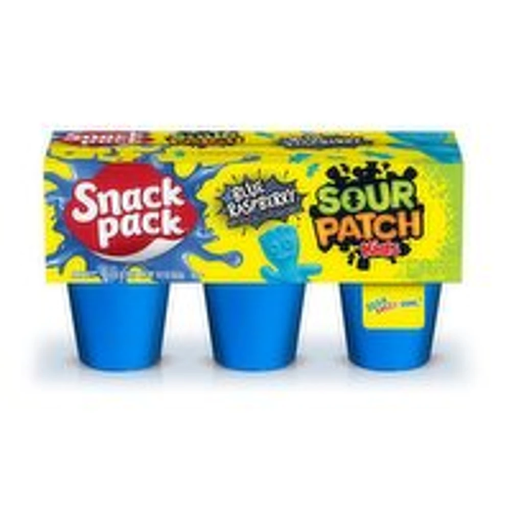 Snack Pack - Juicy Gels Blue Raspberry Sour Patch Kids, 6 Each