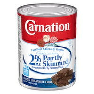 Carnation - Evaporated Milk, 2% Partly Skimmed Milk, 354 Millilitre