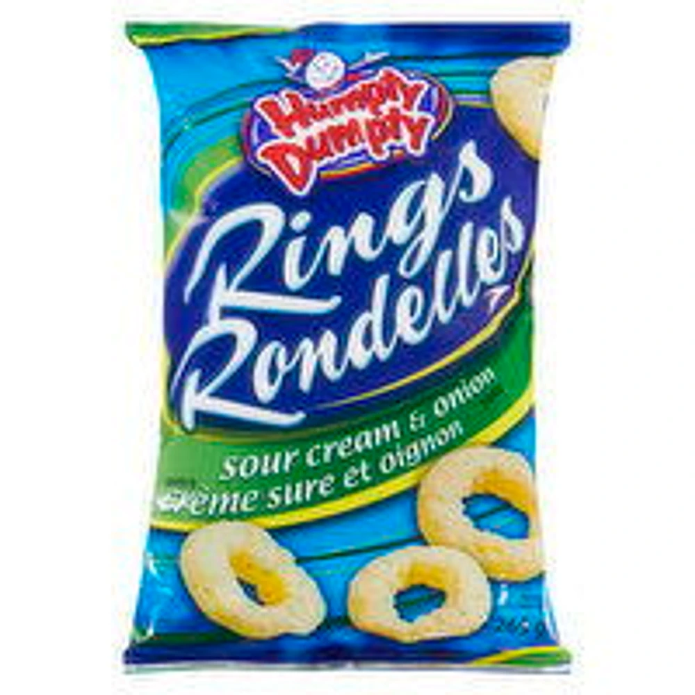 Humpty Dumpty - Rings- Sour Cream & Onion, 265 Gram