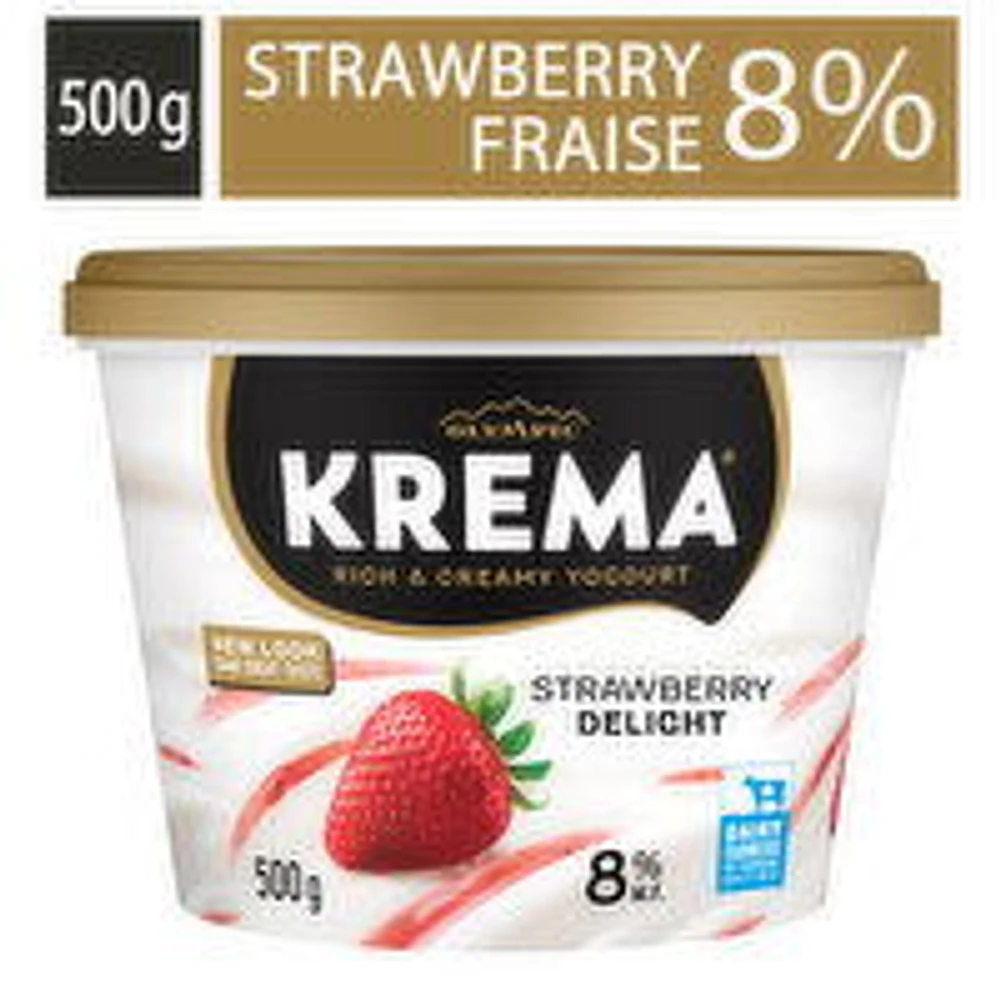 Olympic - Krema Strawberry Yogurt 8%, 500 Gram
