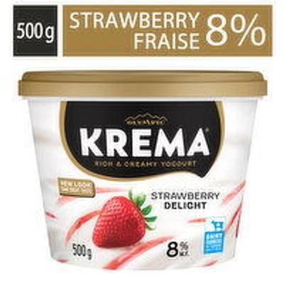 Olympic - Krema Strawberry Yogurt 8%, 500 Gram