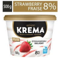 Olympic - Krema Strawberry Yogurt 8%, 500 Gram
