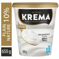 Olympic - Krema Yogurt 10% M.F. - Plain, 650 Gram