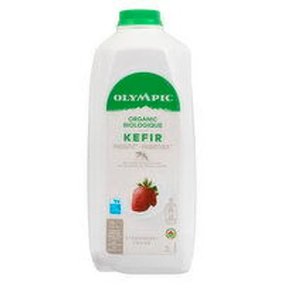 Olympic - Organic Kefir 1% M.F. - Strawberry, 2 Litre