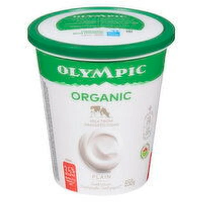 Olympic - Organic Yogurt 3.5% M.F. - Plain, 650 Gram