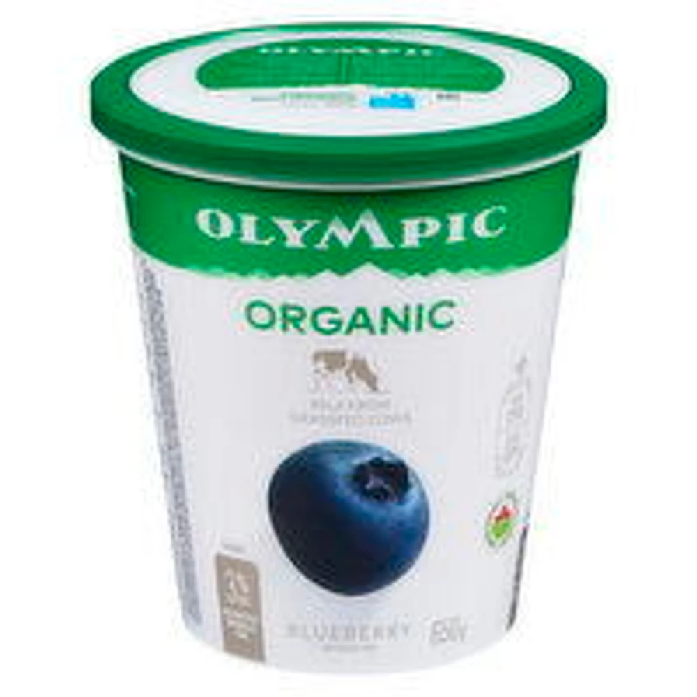 Olympic - Organic Yogurt 2.8% M.F. - Blueberry, 650 Gram
