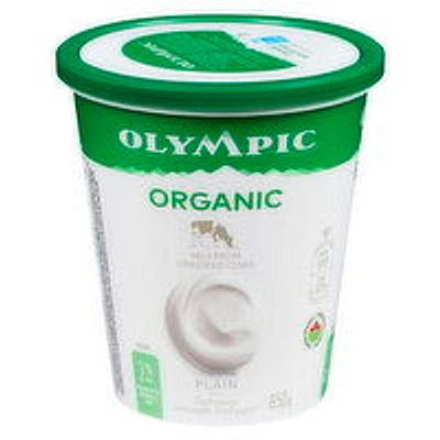Olympic - Organic Plain Yogurt 2%, 650 Gram