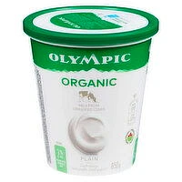 Olympic - Organic Plain Yogurt 2%, 650 Gram