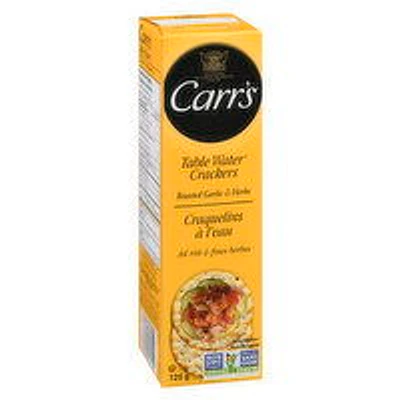 Carrs - Crackers, Garlic & Herb, 125 Gram