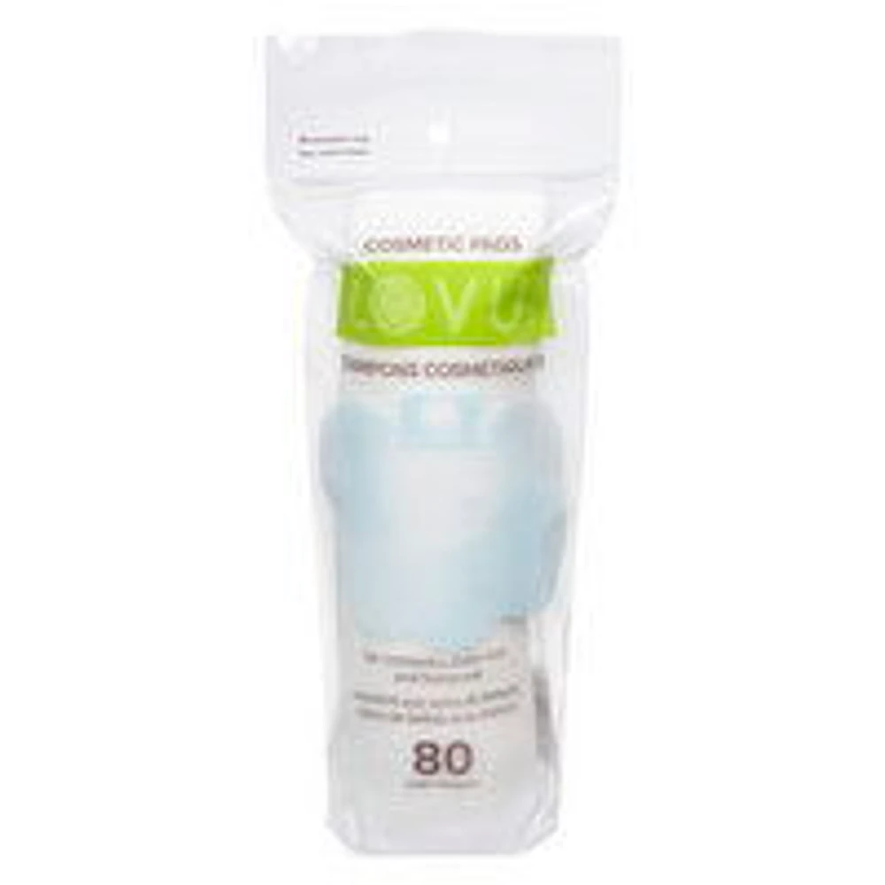 LovU - Cosmetic Cotton Pads, 80 Each