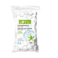 luvu - Cotton Balls-100, 100 Each