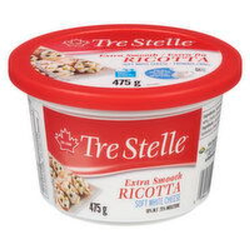 Tre Stelle - Ricotta Cheese Extra Smooth, 475 Gram