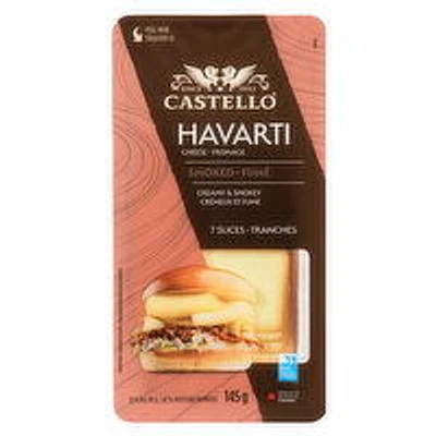 Castello - Havarti Cheese Slices - Smoked, 145 Gram