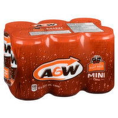A&W - Root Beer, 6 Each