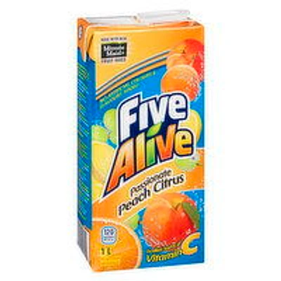 Five Alive - Passionate Peach Citrus Juice, 1 Litre
