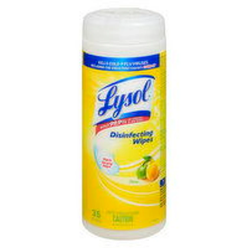 Lysol - Disinfecting Wipes, Citrus Scent, 35 Each