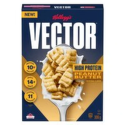 Kelloggs - Vector Peanut Butter, 306 Gram