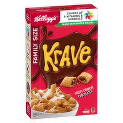 Kelloggs - Krave Chocolate Family Pack, 500 Gram