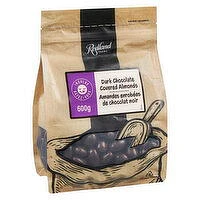Redland Farms - Dark Chocolate Almonds, 600 Gram