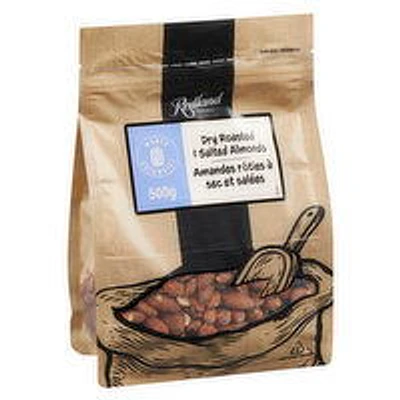 Redland Farms - Almonds, Dry Roasted and Salted, 500 Gram