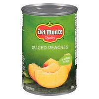 Del Monte - Peach Slices in Light Syrup, 398 Millilitre