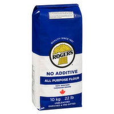 Rogers - All Purpose Flour, Unbleached, 10 Kilogram