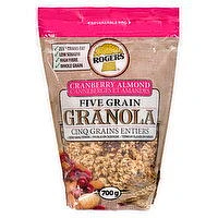 Rogers - Five Grain Granola Cranberry Almond, 700 Gram