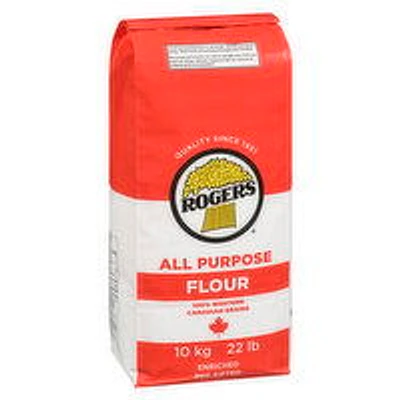Rogers - All Purpose Flour, Enriched, 10 Kilogram