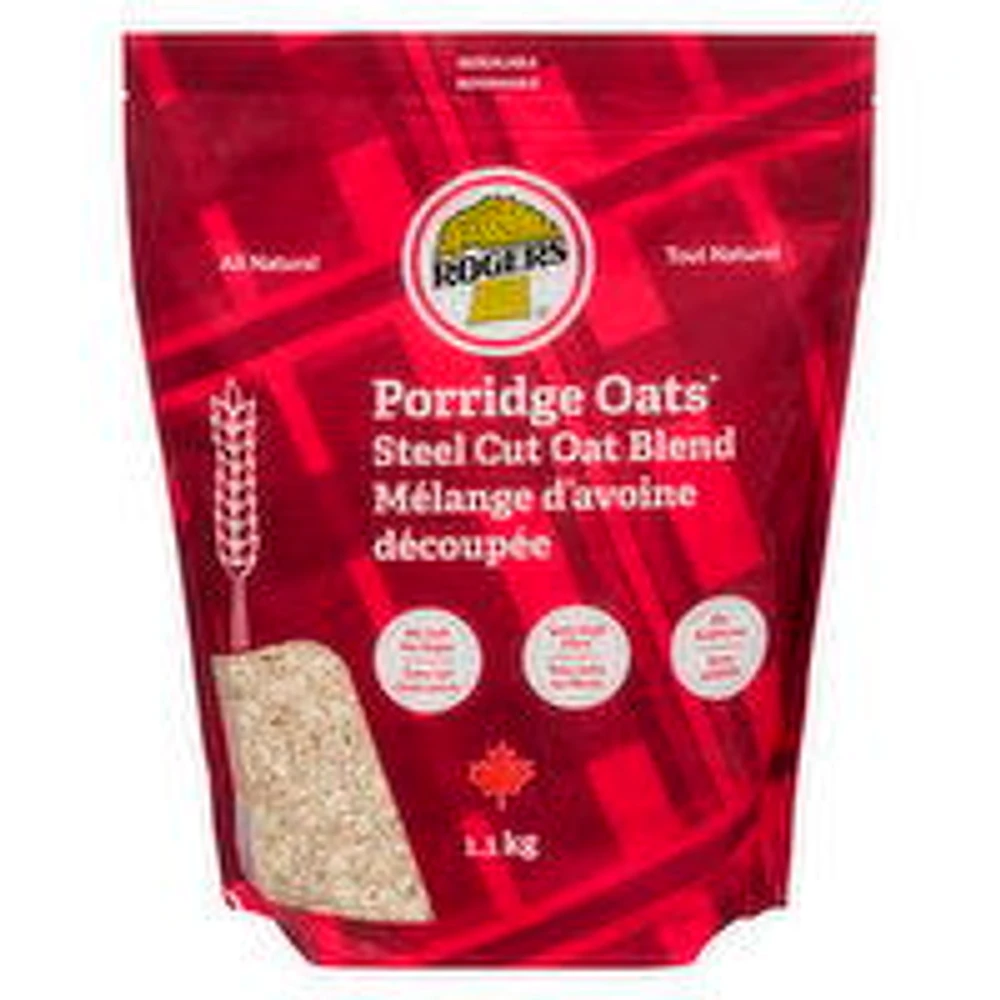 Rogers - Porridge Oats Steel Cut Oat Blend, 1.1 Kilogram