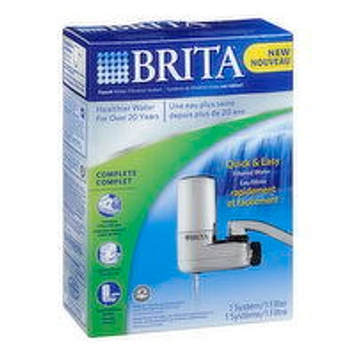 Brita - Faucet Water Filtration System, 1 Each