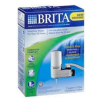 Brita - Faucet Water Filtration System, 1 Each