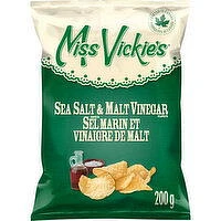Miss Vickies - Sea Salt & Malt Vinegar, Potato Chips, 200 Gram