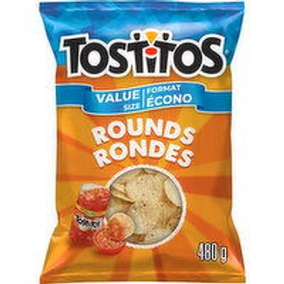 Tostitos - Tortilla Chips, Rounds Value Size, 480 Gram