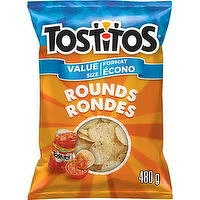 Tostitos - Tortilla Chips, Rounds Value Size, 480 Gram